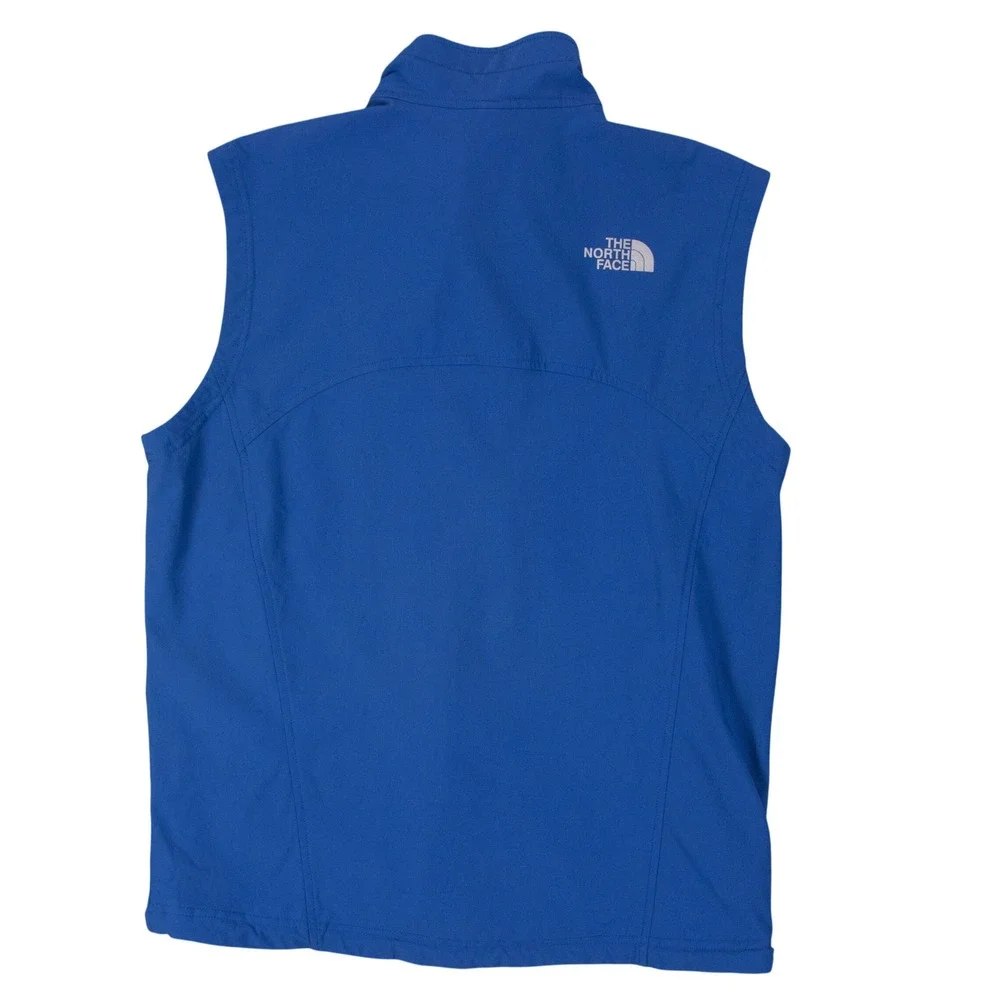 The North Face Flight Series Apex Bionic Vest Mens M Blue Softshell Full Zip